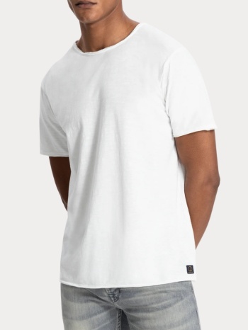 t-shirt dstrezzed mc.queen basic tee slub jersey white σε προσφορά