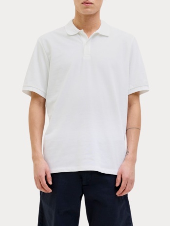 πολο jack & jones jjkane ss white jack&jones σε προσφορά