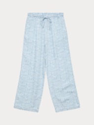 παντελονι vero moda vmbree hw long loose tencel ga aop denim light blue vero moda