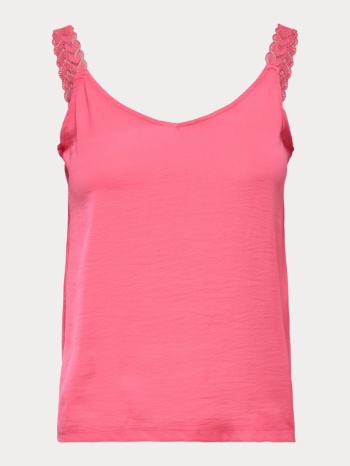 τοπ only tilde s/l lace mix jrs camellia rose/bright pink σε προσφορά