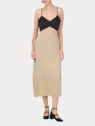 φορεμα only jane life s/l janice long ptm black/hummus only