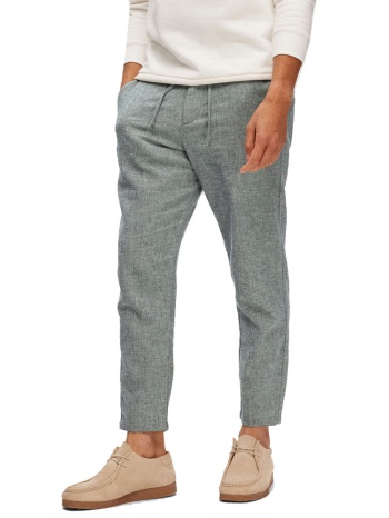 παντελονι selected slh172 slimtape brody linen pant sky σε προσφορά