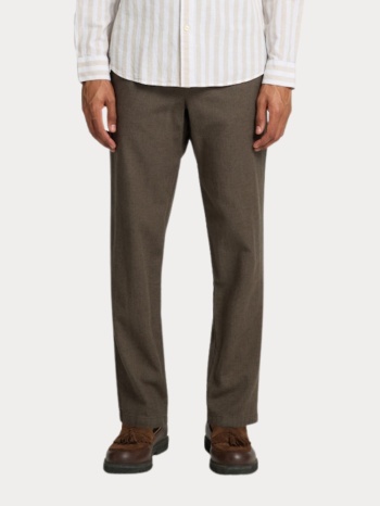 παντελονι selected slh172 slimtape brody linen pant forest σε προσφορά