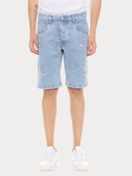 βερμουδα cover jeans v oregon denim blue cover jeans