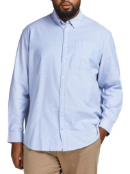 πουκαμισο jack & jones jjeoxford shirt l/s s21 pls cashmere blue (μεγαλα μεγεθη) jack&jones