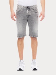 βερμουδα cover jeans v date denim grey cover jeans