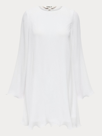 φορεμα only piera life ls plisse wvn bright white only σε προσφορά
