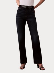 τζιν calvin klein high rise straight oxbow dark blue calvin klein