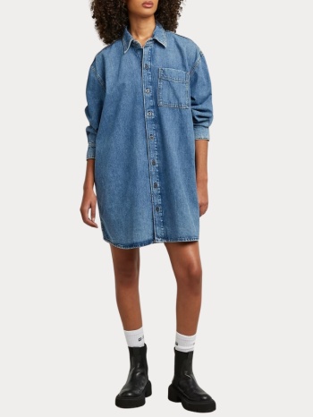 φορεμα g-star oversized denim dress faded waterfront denim σε προσφορά