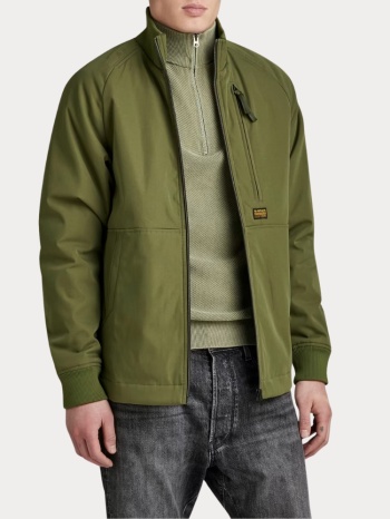 μπουφαν g-star track overshirt shadow olive g-star σε προσφορά