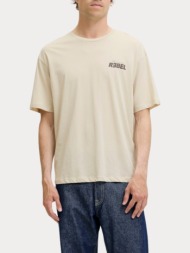 t-shirt jack & jones jrebjim tee ss crew neck sn moonbeam jack&jones