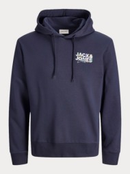 φουτερ jack & jones jjgeplas sweat hood ln sky captain jack&jones