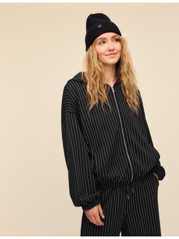 stradivarius φούτερ με απαλή υφή και ρίγες 0-252 l