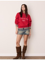 stradivarius φούτερ με ...