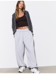 stradivarius μπλούζα από πολυαμίδιο καφέ m