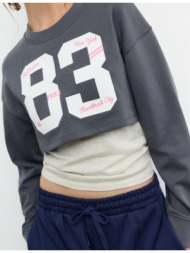 stradivarius φούτερ με ...