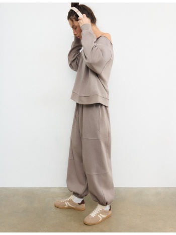 stradivarius παντελόνι jogger μπαλούν φούτερ s