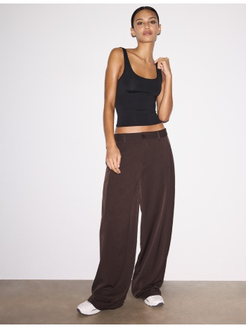 stradivarius πλεκτή μπλούζα μαύρο m