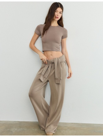 stradivarius βασική μπλούζα από πολυαμίδιο 0-428 m