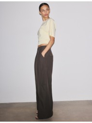 stradivarius αμπιγιέ παντελόνι barrel καφέ 42