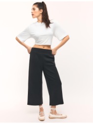 stradivarius oversize μπλουζάκι απαλής υφής εκρού xs