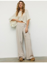 stradivarius fluid παντελόνι sarong πέτρα m