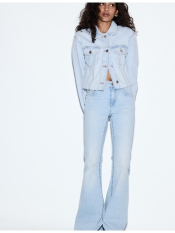 stradivarius denim τζάκετ γαλάζιο l