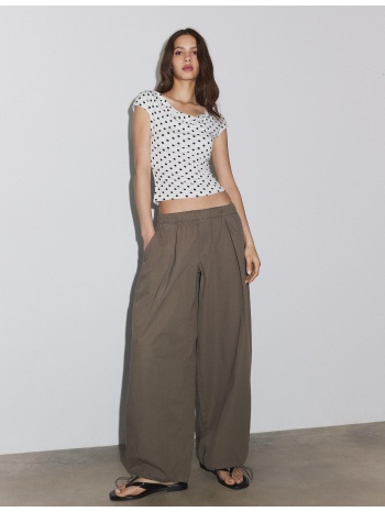 stradivarius αμάνικη μπλούζα πολλαπλών χρήσεων γκρι ανοιχτό