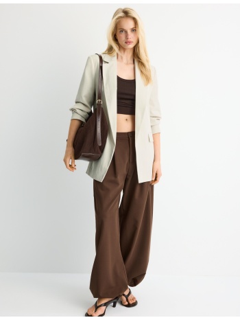 stradivarius βασικό ρουστίκ σακάκι του πάγου s