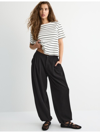 stradivarius βασικό t-shirt regular fit heavy weight με