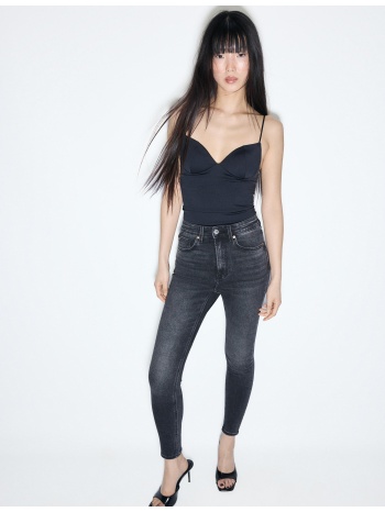 stradivarius d09 τζιν παντελόνι skinny super high waist