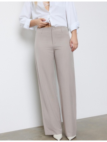 stradivarius αμπιγιέ παντελόνι σε ίσια γραμμή slim fit