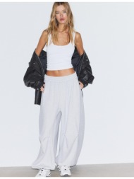 stradivarius πλεκτή μπλούζα εκρού xl