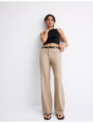 stradivarius ριχτό παντελόνι σε ίσια γραμμή με ζώνη 0-456 36