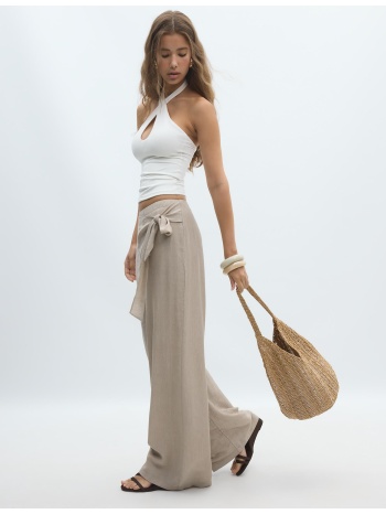 stradivarius fluid παντελόνι sarong πέτρα xl