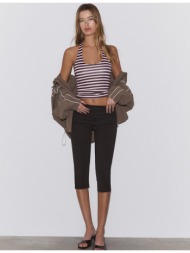 stradivarius μπλούζα με λαιμόκοψη halter ανοιχτό ροζ m