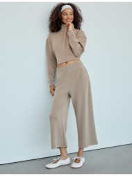 stradivarius παντελόνι culotte απαλής υφής 0-428 s