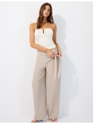stradivarius fluid παντελόνι sarong πέτρα m