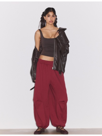 stradivarius παντελόνι jogger μπαλούν με stoppers σκούρο