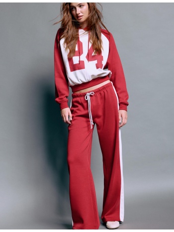 stradivarius jogger παντελόνι με ίσια γραμμή και πλαϊνή