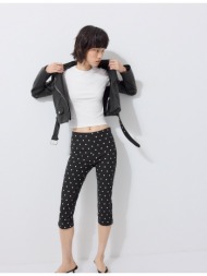 stradivarius βασικό biker τζάκετ με όψη δέρματος και ζώνη μαύρο xl
