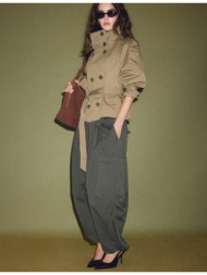 stradivarius παντελόνι cargo με όγκο 0-526 xs