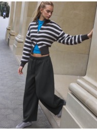 stradivarius παντελόνι jogger barrel φαρδύ μπαντζάκι 0-252 l