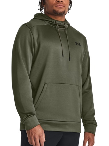 μπλούζα μακρυμάνικη under armour fleece hoodie 1373353-390 σε προσφορά