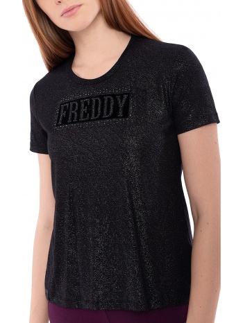 μπλούζα κοντομάνικη freddy glitter effect f0walt2-nmy σε προσφορά
