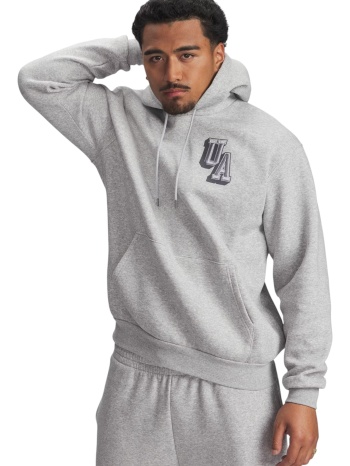 μπλούζα μακρυμάνικη under armour icon fleece graphic top σε προσφορά