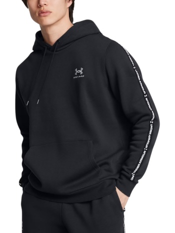 μπλούζα μακρυμάνικη under armour icon fleece hd taping