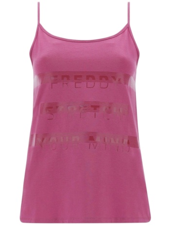 μπλούζα αμάνικη freddy με λεπτές τιράντες s1wbck2-p22 σε προσφορά