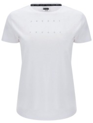 μπλούζα κοντομάνικη freddy με glitter λογότυπο f0wbct3-w γυναικείο