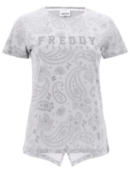 μπλούζα κοντομάνικη freddy short sleeve s1wtrt4c-flow1 γυναικείο